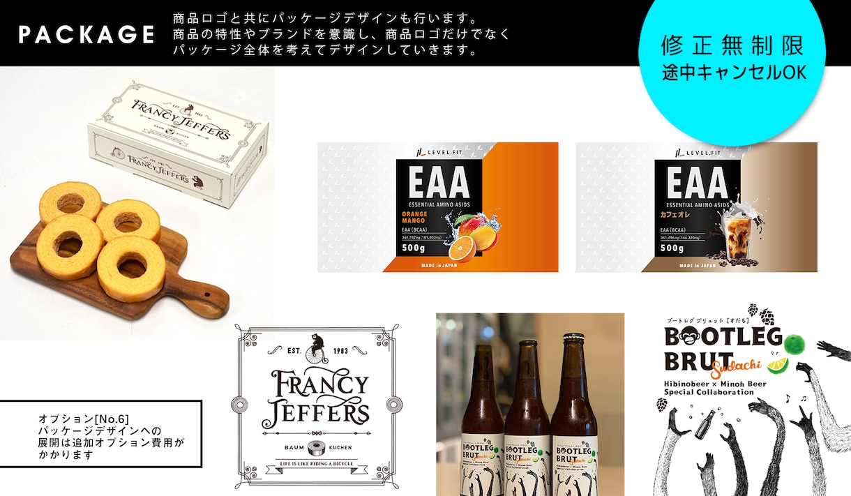 現役プロがAIで作れない個性的LOGO創ります 【修正無制限】きめ細かいケアで満足いくロゴづくり イメージ9