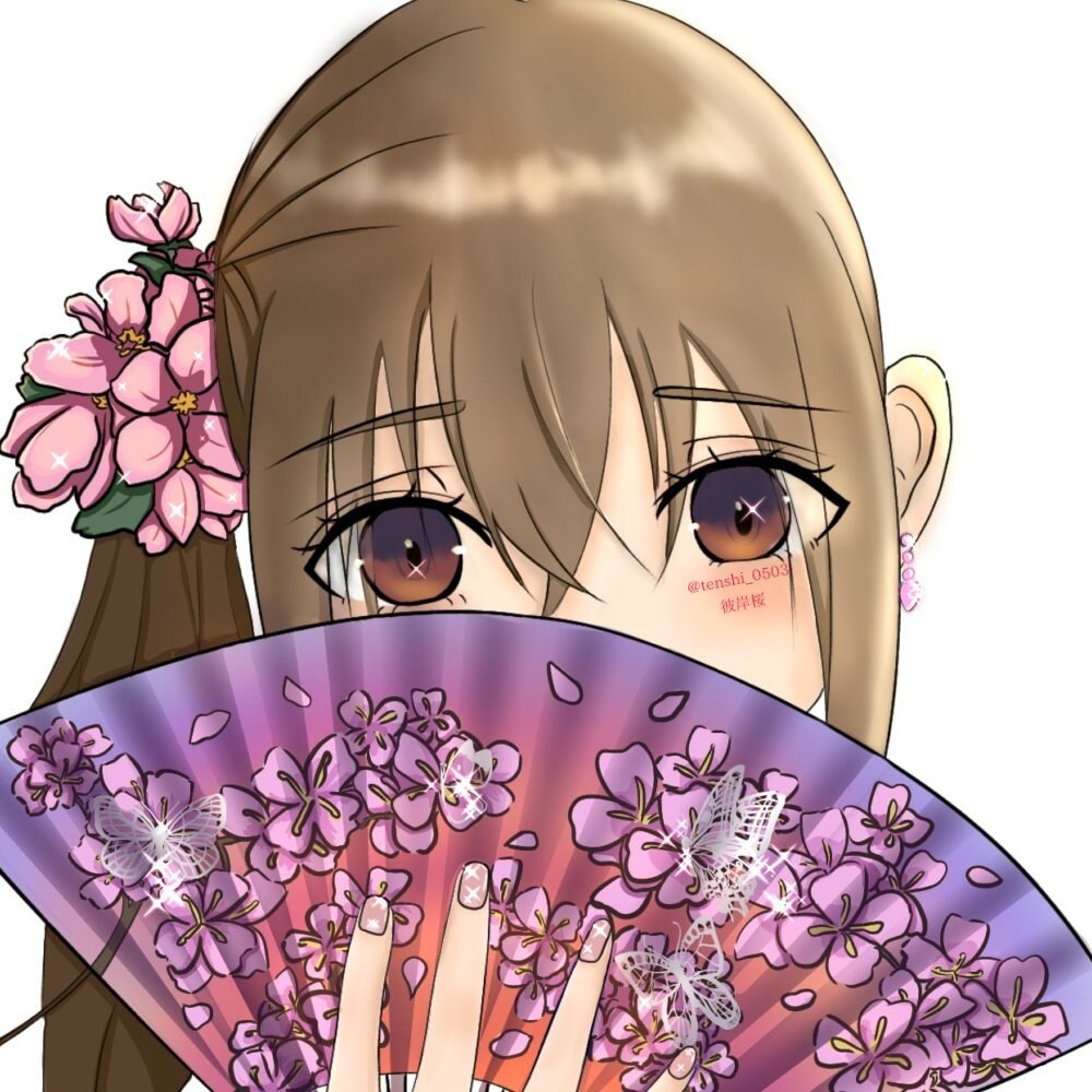 花を擬人化させたイラストお提供します 花それぞれの花言葉にそって擬人化させてみました。 イメージ1