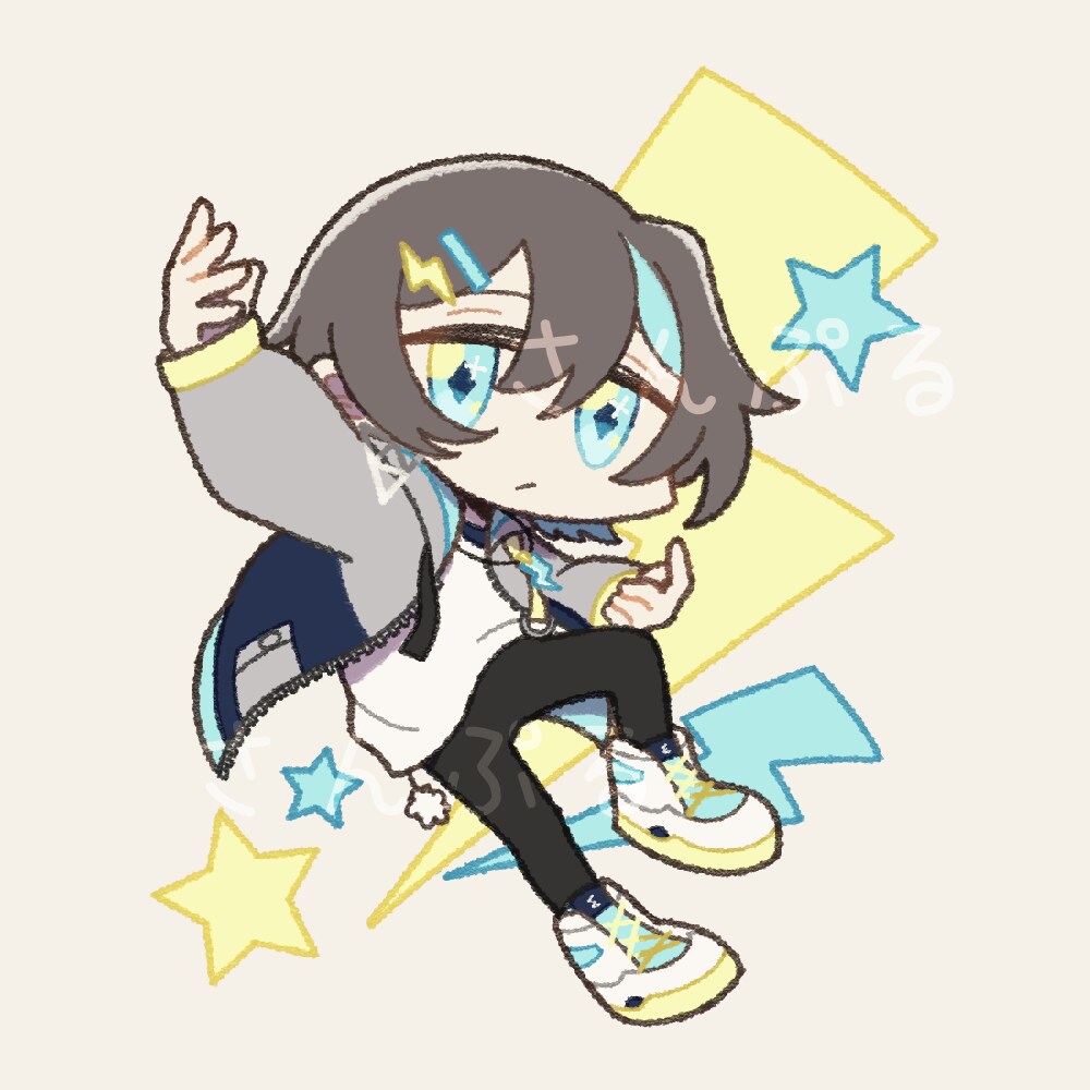 ミニキャラのイラスト描きます グッズ等に使えるゆるかわいいミニキャラのイラストです イメージ4