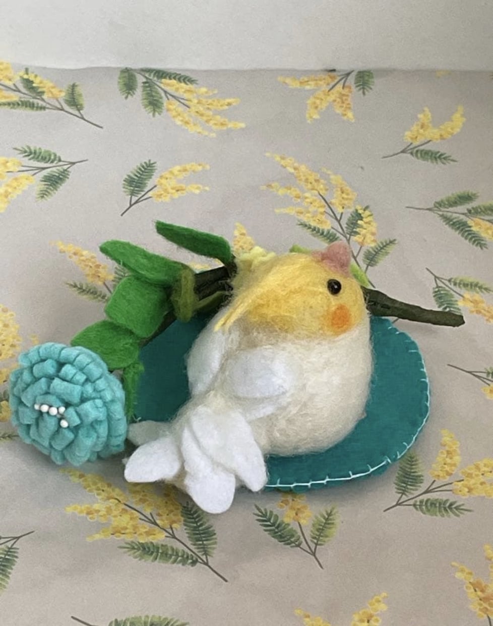 小鳥制作致します 羊毛フェルトで少しリアルな小鳥の置物制作承ります イメージ2