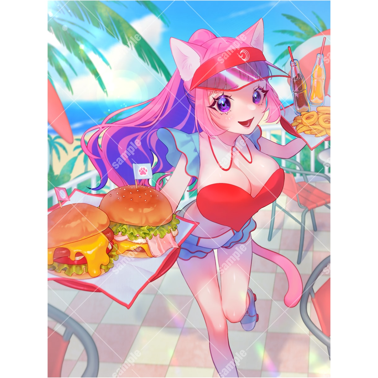 イラスト・一枚絵承ります 鮮やかで目を惹く一枚をお届けします イメージ4