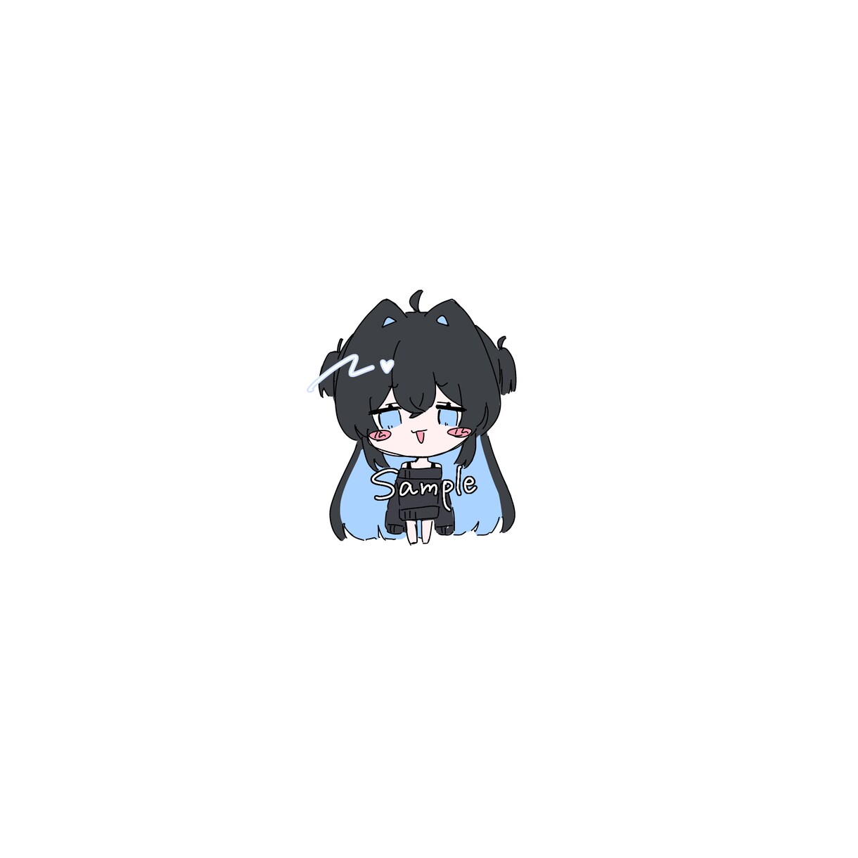 ミニキャライラストアイコンかきます デフォルメシンプルな絵柄です！ イメージ1