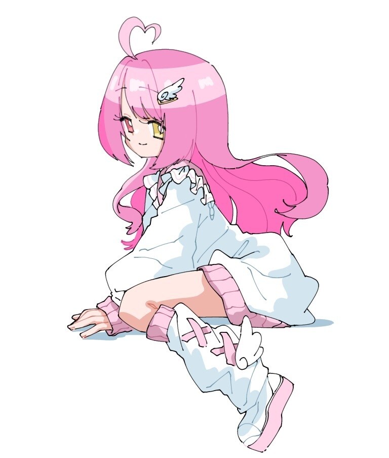 おメメが大きい女の子描きます ぷりぷりの可愛い子を描く事が得意です！ イメージ4