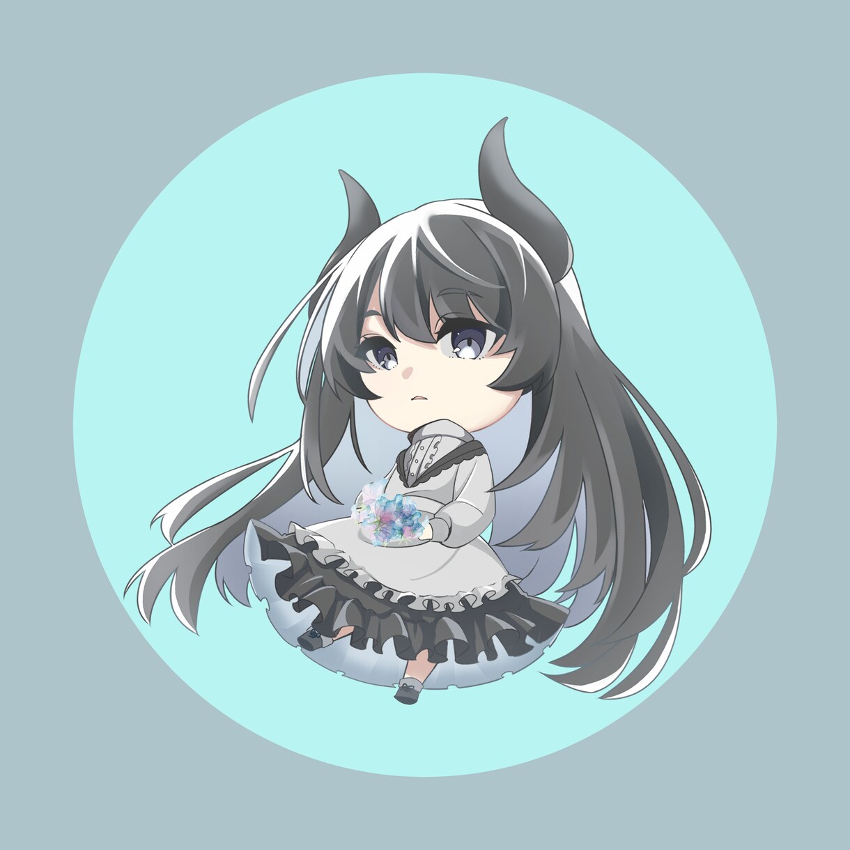 SNS用アイコン、SDイラスト描きます あなた用のアイコンイラスト、SDイラストを描きます！ イメージ1