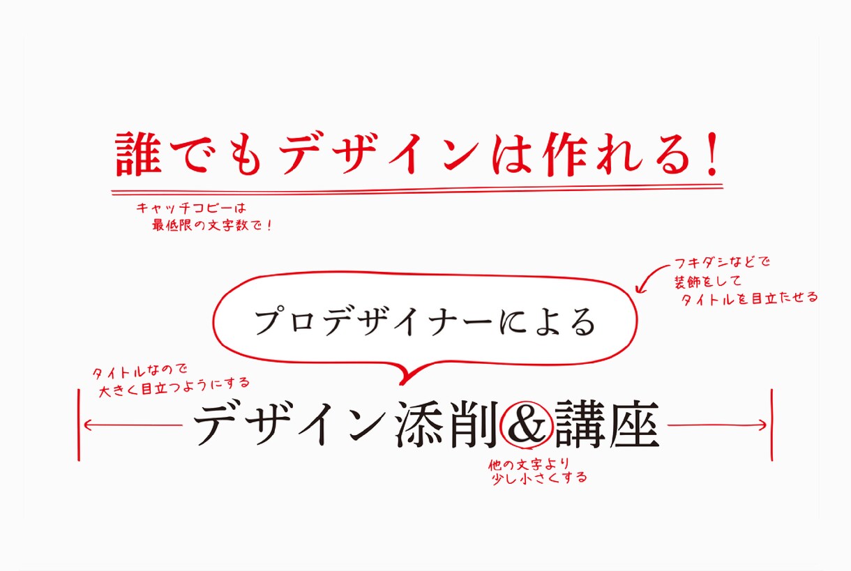 550名以上添削！デザインの相談何でもお受けします デザインへの添削指導／講座／オーダーメイド課題、作ります イメージ1