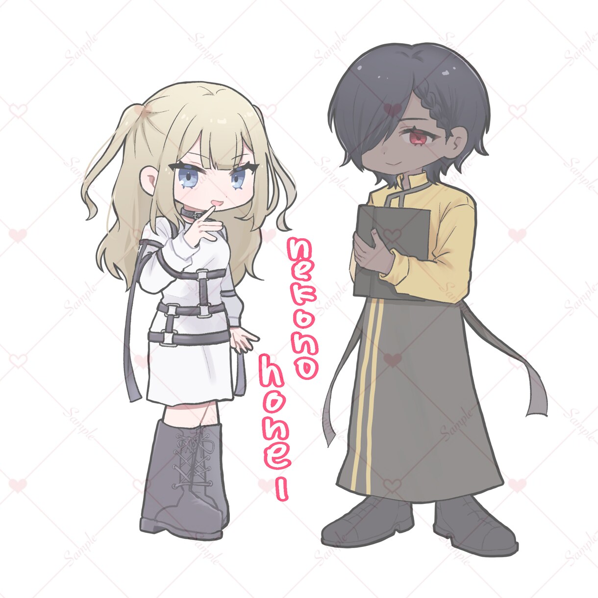 デフォルメ全身イラストを描きます デフォルメながらにも丁寧な作画を行います♪ イメージ1