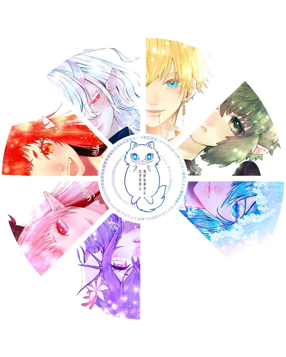 月に一人限定！3点セット好きに描きます アイコン、SD、超ミニSD or半顔をまとめて欲しい方向け イメージ4