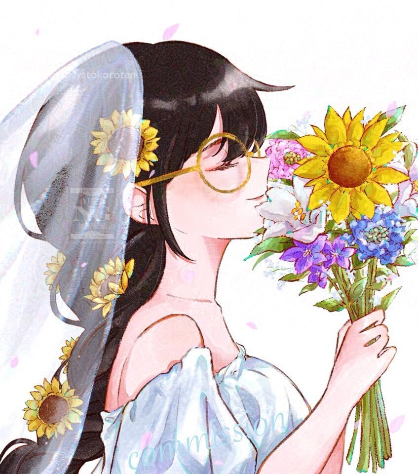 アイコン制作・ミニキャライラストお描きします 可愛い女の子・和風で儚いイラストetc... イメージ9