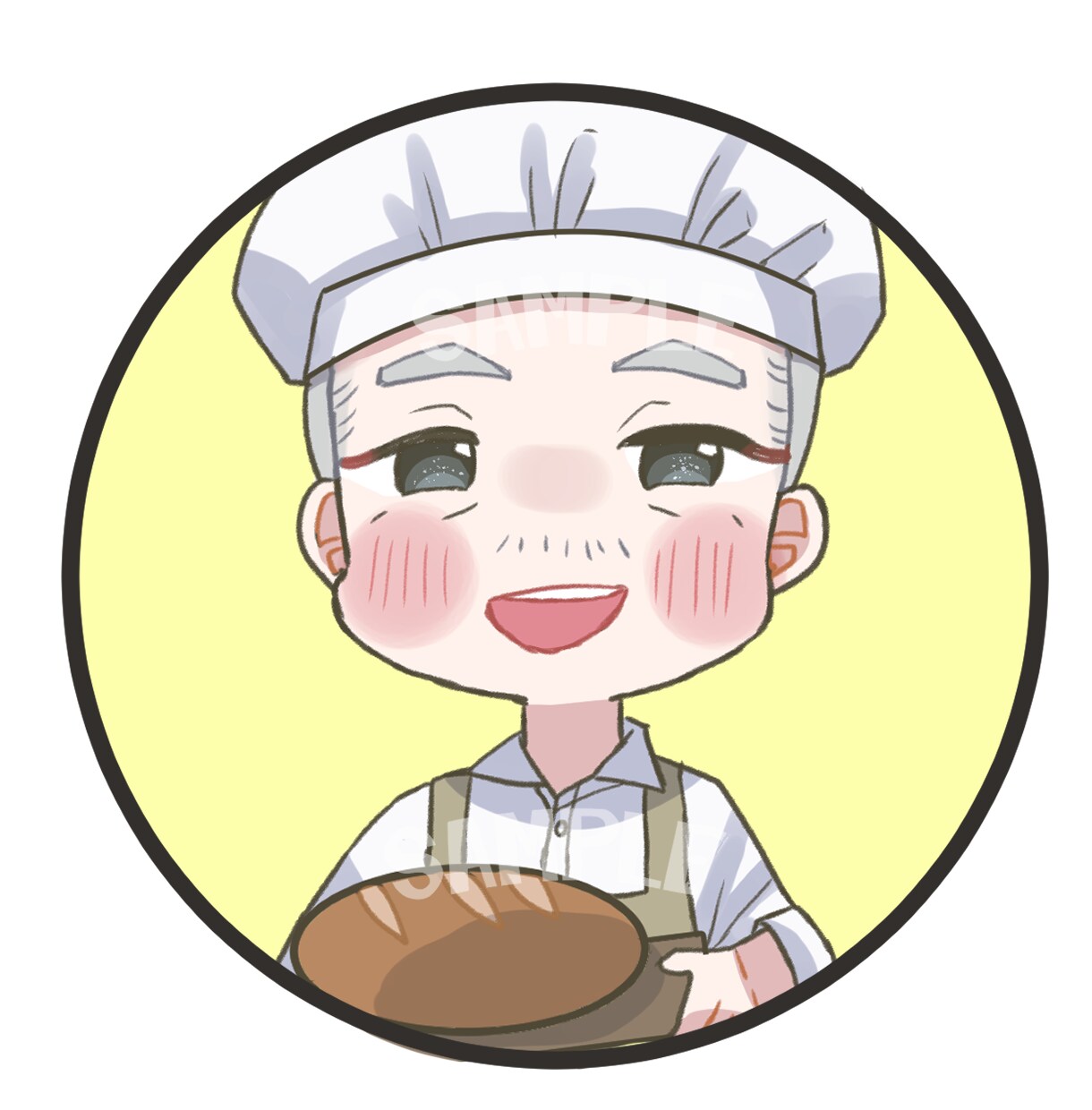 あなたの可愛い似顔絵アイコン♡描きます 商用利用OK/SNS/Instagram/X/ブログ/グッズ イメージ7