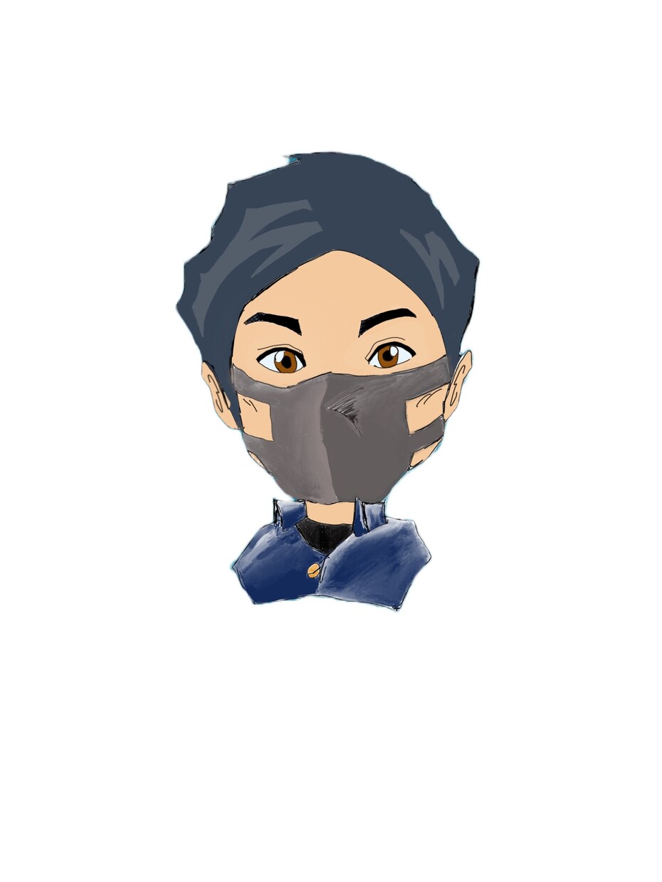 SNSのアイコンの似顔絵描きます デフォルメ風のアイコンを作成いたします。 イメージ1