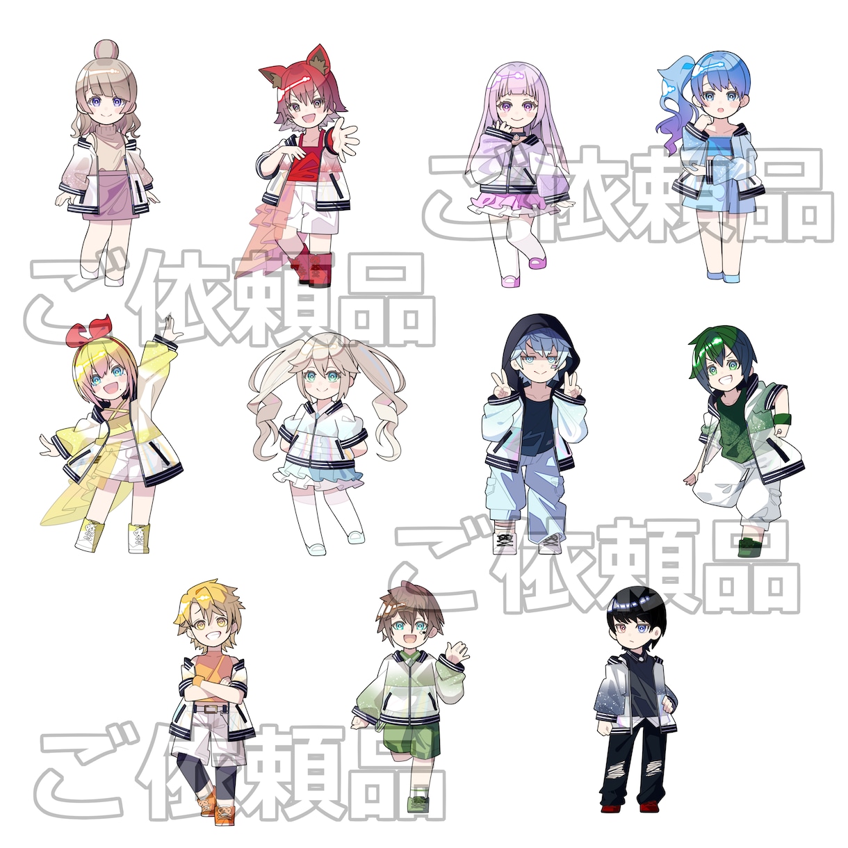 色々追加してもお値段据え置きでお描きします 追加料金はキャラの追加や余程描き込みが多い場合のみ！ イメージ5