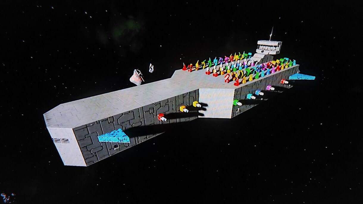ゲームで作成した宇宙船たちの写真を販売します SPACE ENGINNERSで作成した宇宙船です。 イメージ6