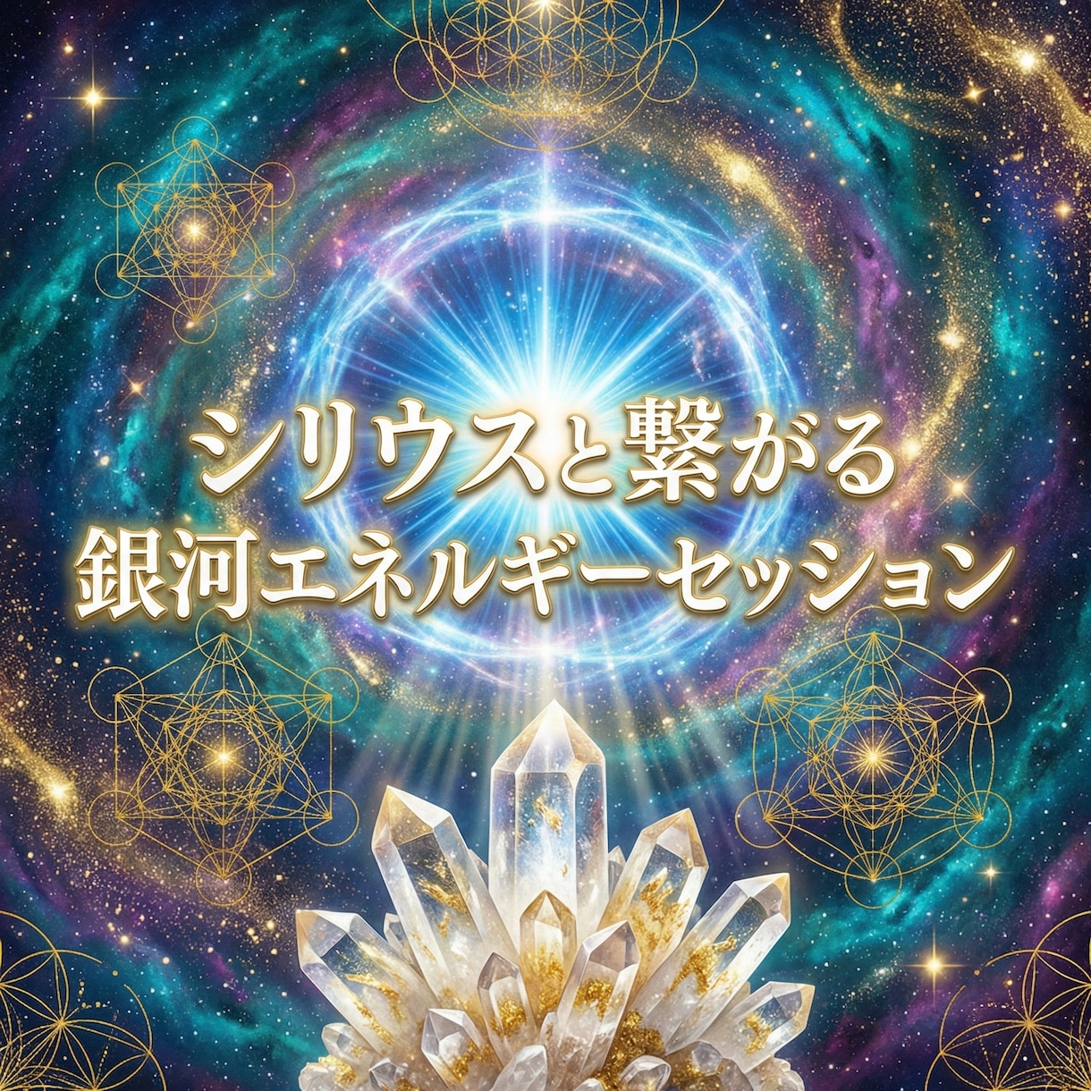 シリウスと繋がる銀河エネルギーセッションします シリウス波動で魂を覚醒へ導く光の伝授　スターシードの目覚め イメージ1