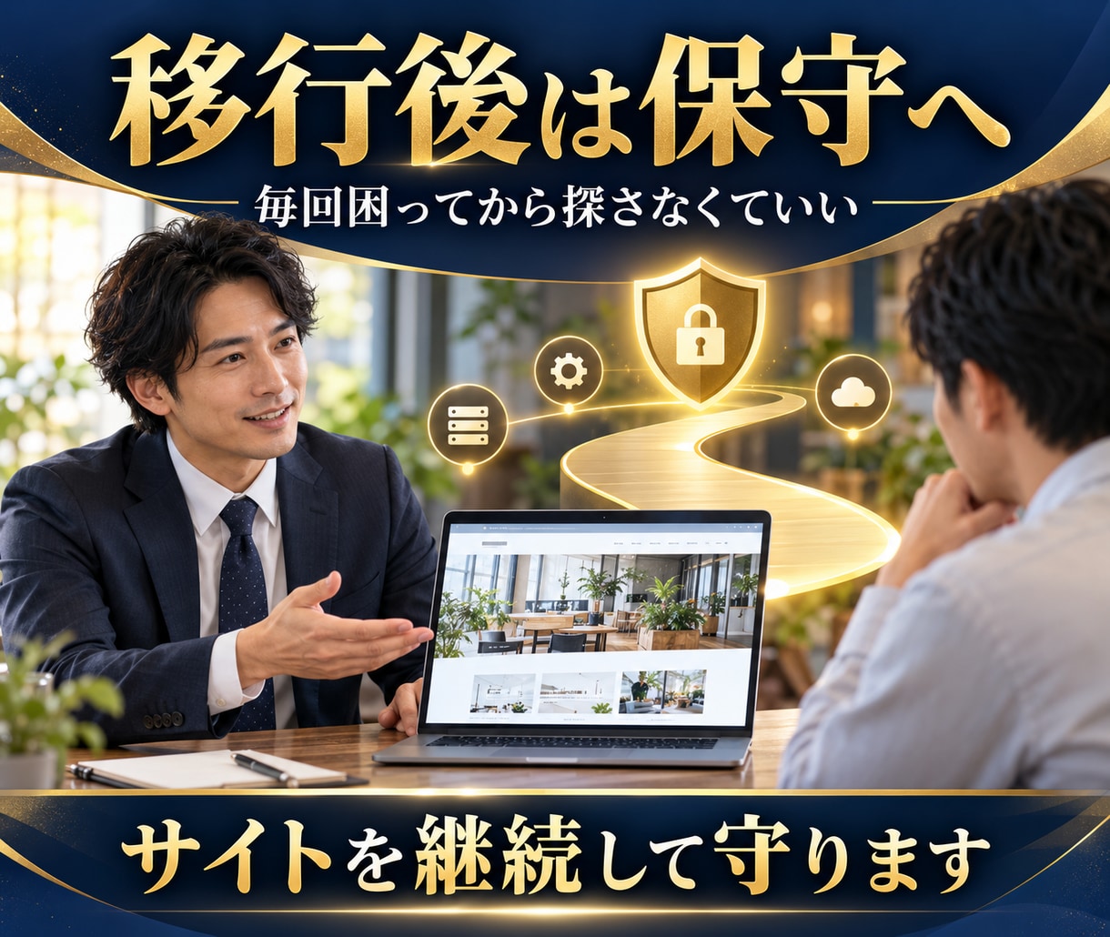 WordPressのサーバー移行を安全に代行します バックアップ・移行・SSL確認までまとめて対応します イメージ10