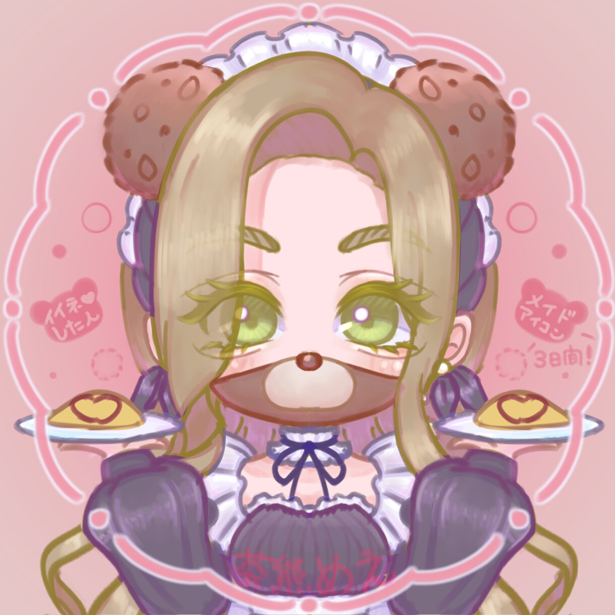 ちびキャラ風アイコンイラストを描きます 可愛いらしいSNSアイコンをお求めの方へ！ イメージ5