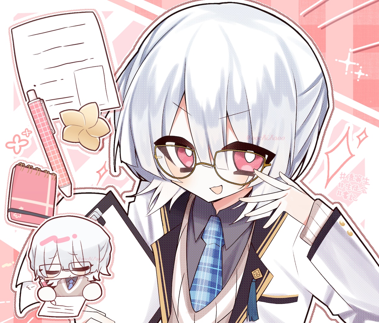 萌えかわいいイラストお描きします アイコン・サムネイル・詰め込み等 明るい萌え絵を制作します！ イメージ2