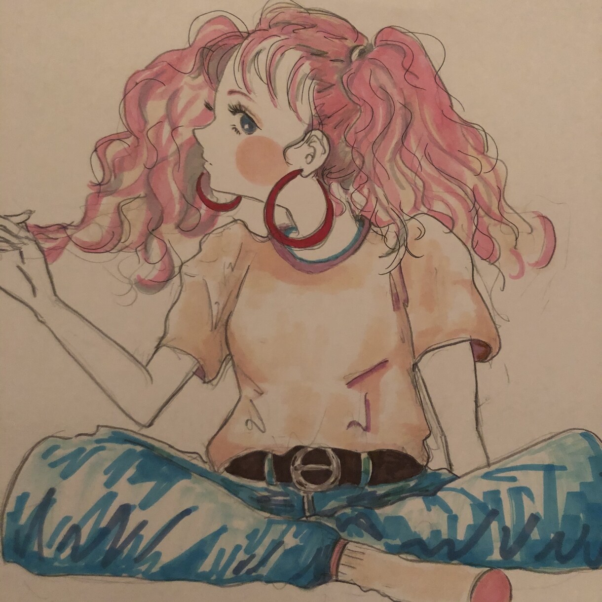 挿絵を提供します 鉛筆、コピックを使用し、柔らかいタッチのイラストです。 イメージ2