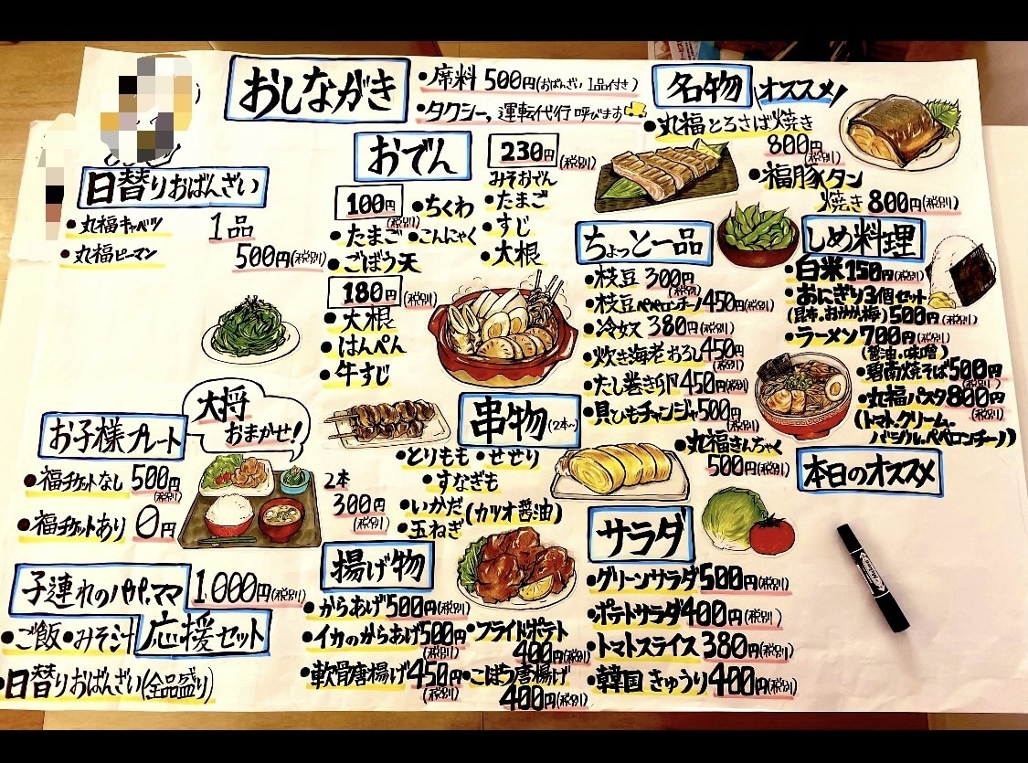 あなたのお店のメニュー、POPを描きます 飲食店、テイクアウトのお店のメニューなどを描きます^ ^！ イメージ2