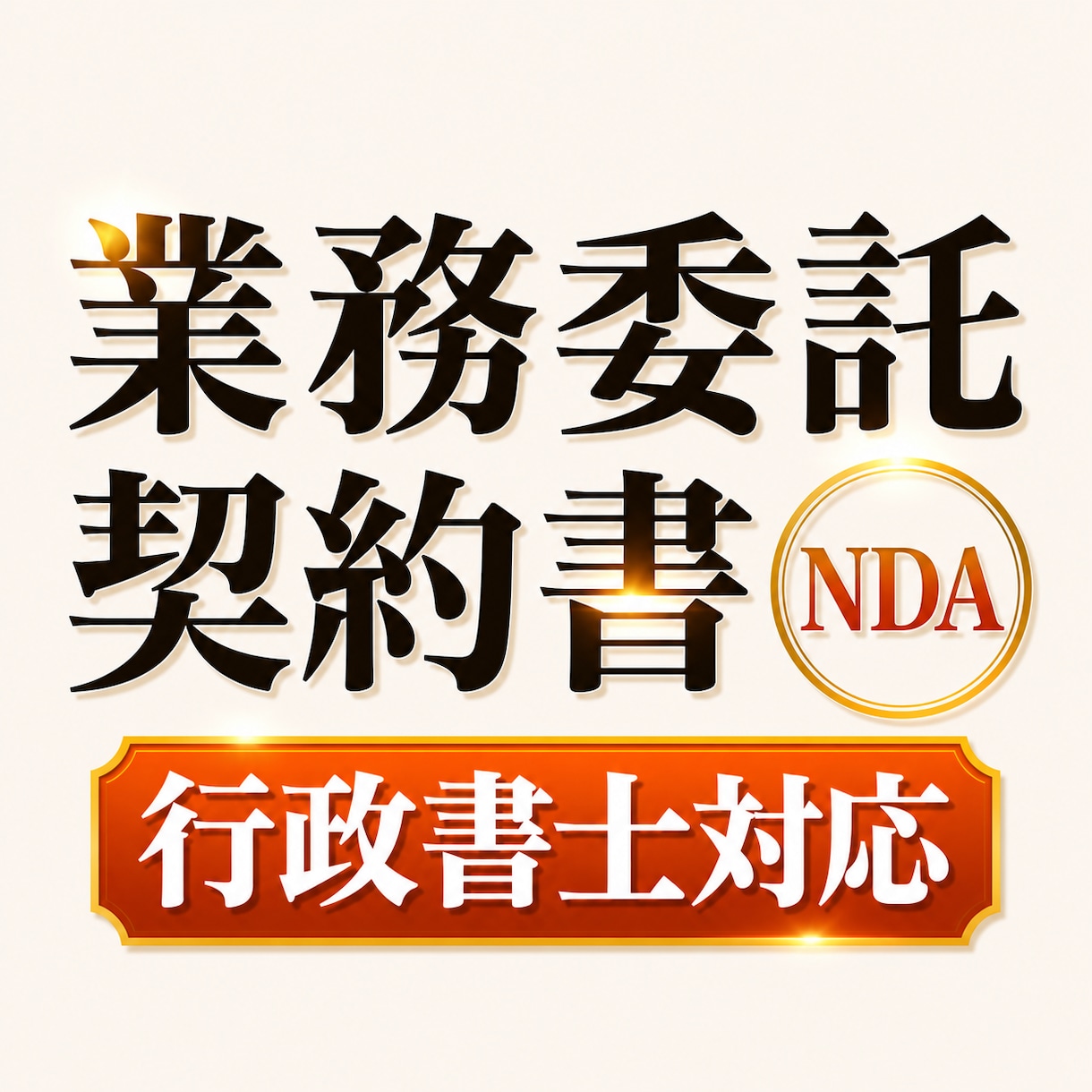 フリーランス向け業務委託契約書＋NDA作成します トラブル防止に｜業務委託契約書＋秘密保持契約作成 イメージ1
