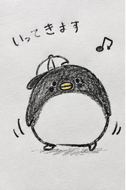 面白いオリジナル落書きを描きます ゆるくてシュールなキャラを手描きします イメージ3