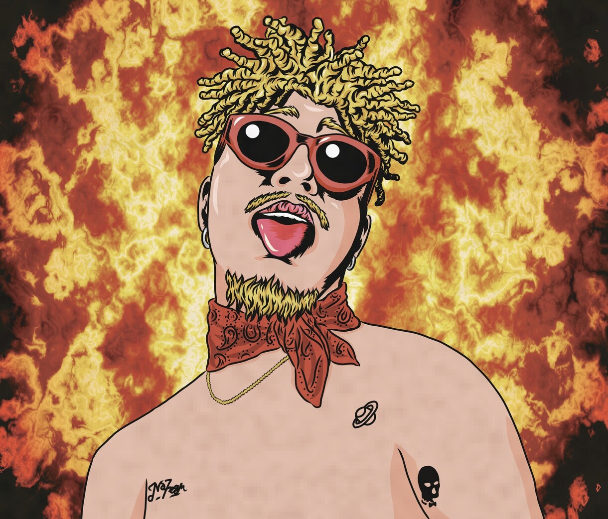 お写真をもとにイラストを描かせて頂きます アイコンや記念になるイラスト等ご依頼お待ちしてます。 イメージ5