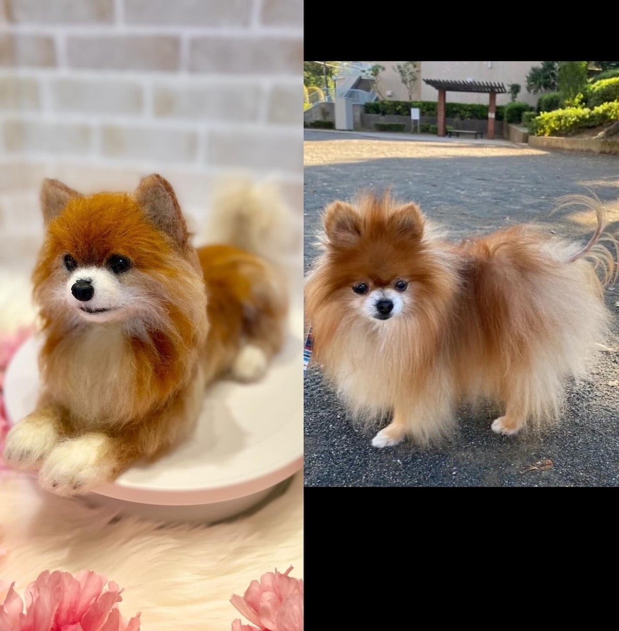 うちの子ワンちゃんお作りします 羊毛フェルトオーダーで愛犬をずっとそばに イメージ6