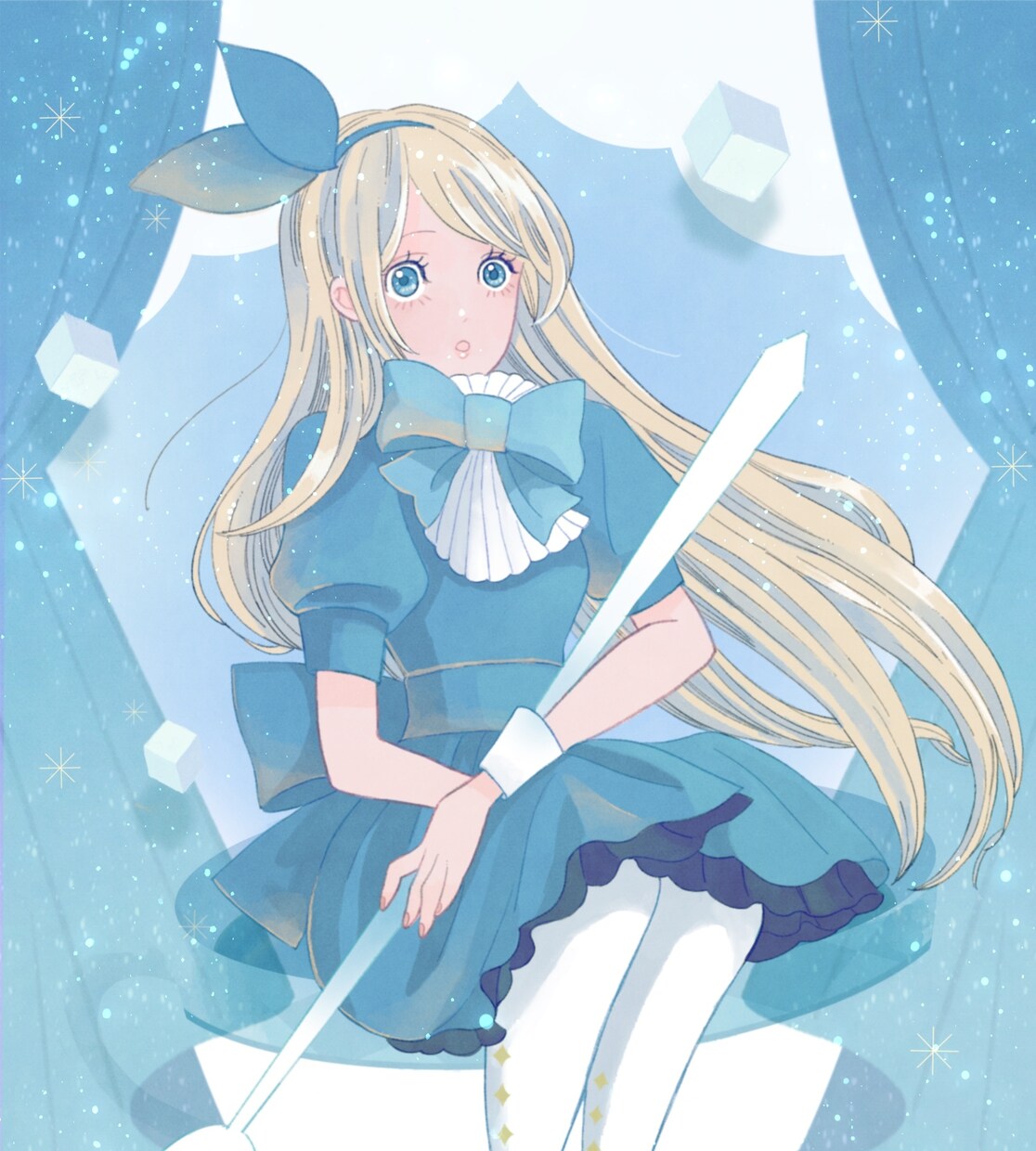 柔らかい雰囲気のイラスト制作します 1枚絵、アイコン、配信イラスト、MV等に使える！ イメージ1