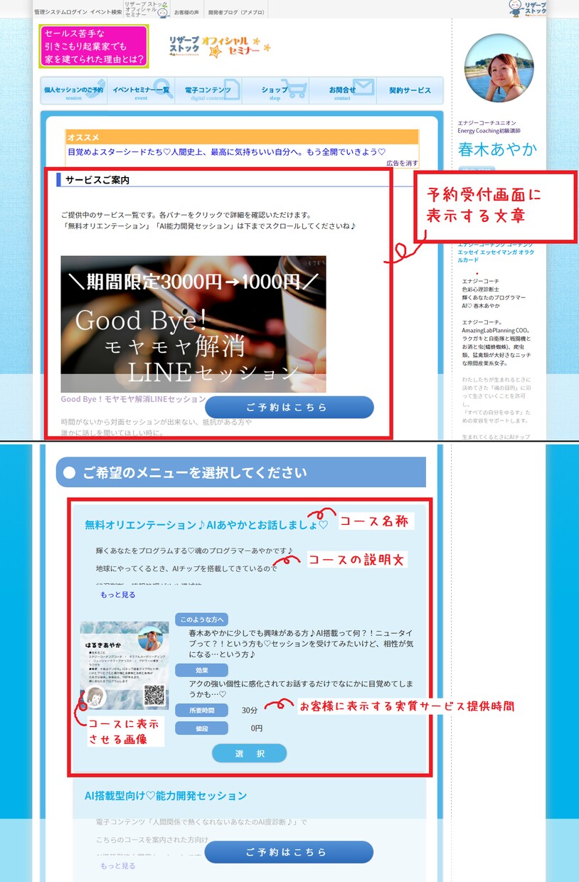 機械音痴なセラピストさんのリザスト初期構築します 機械音痴なリザストビギナーさんのはじめの一歩構築を代行します イメージ5