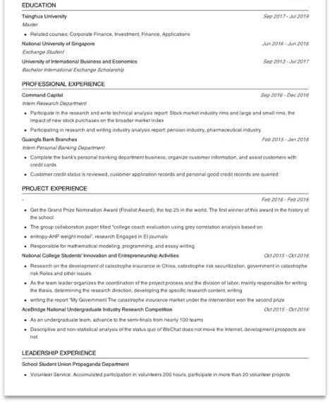 求職、転職向け履歴通訳。日中、日英、中英通訳します 日英履歴通訳は単純の通訳じゃなく、日英文化の考えと表現です イメージ2