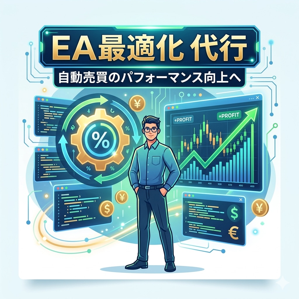 EA(MT4)の性能を引き出す最適化を代行します 【丸投げOK！】高精度な過去検証から、性能を引き出します。 イメージ1