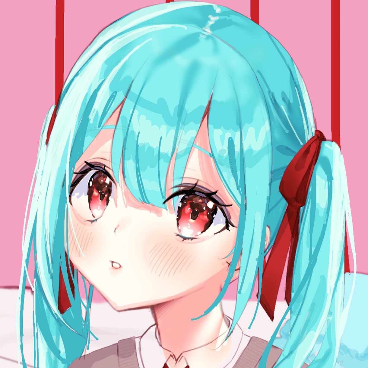 アイコンイラスト制作します かわい〜アイコンイラスト制作します。男性もかけます。 イメージ3