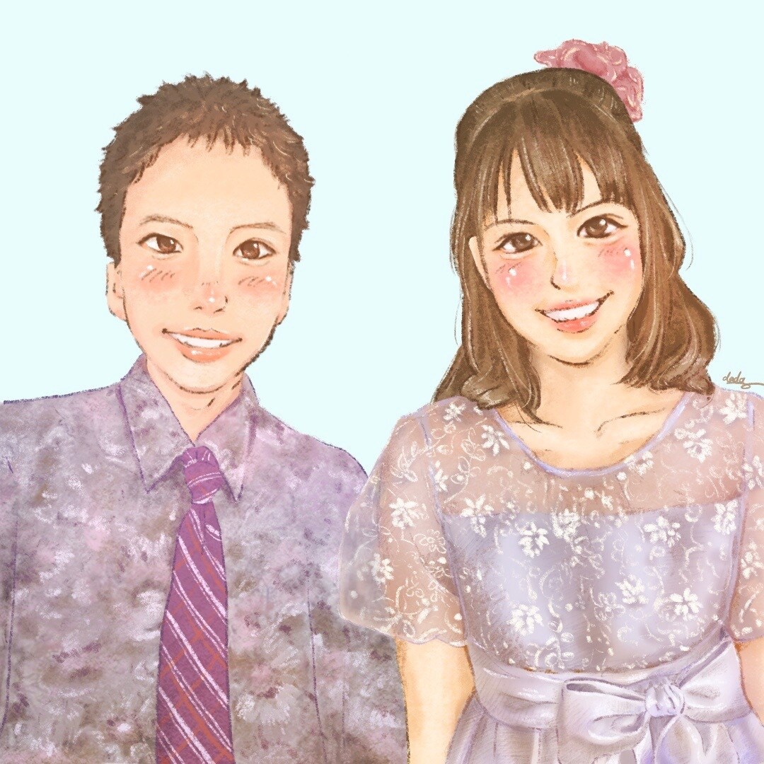 似顔絵を描きます やわらかな手描き風イラストでブログやSNSアイコンに彩りを。 イメージ5
