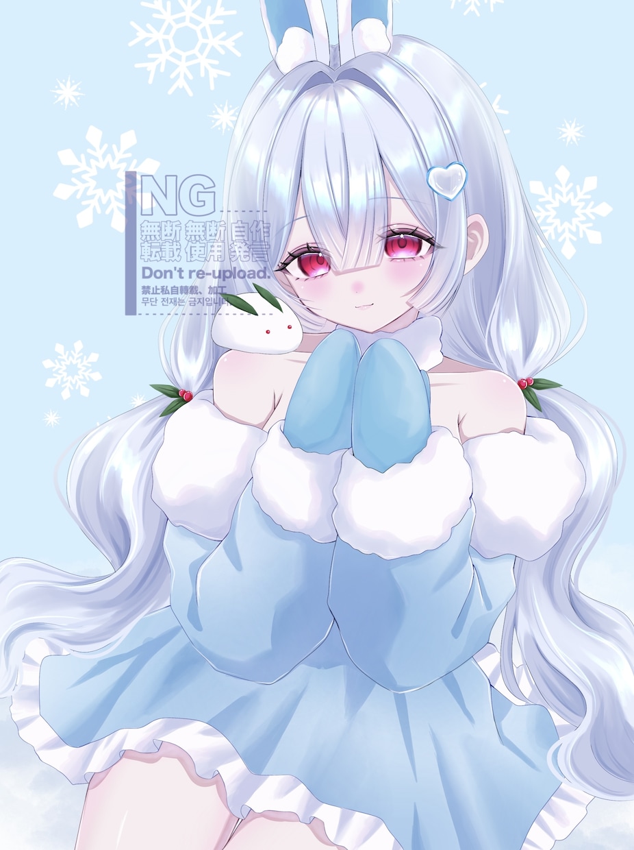 商用利用込！可愛い女の子のイラスト描きます 透明感のあるキラキラしたイラストが得意です！ イメージ3