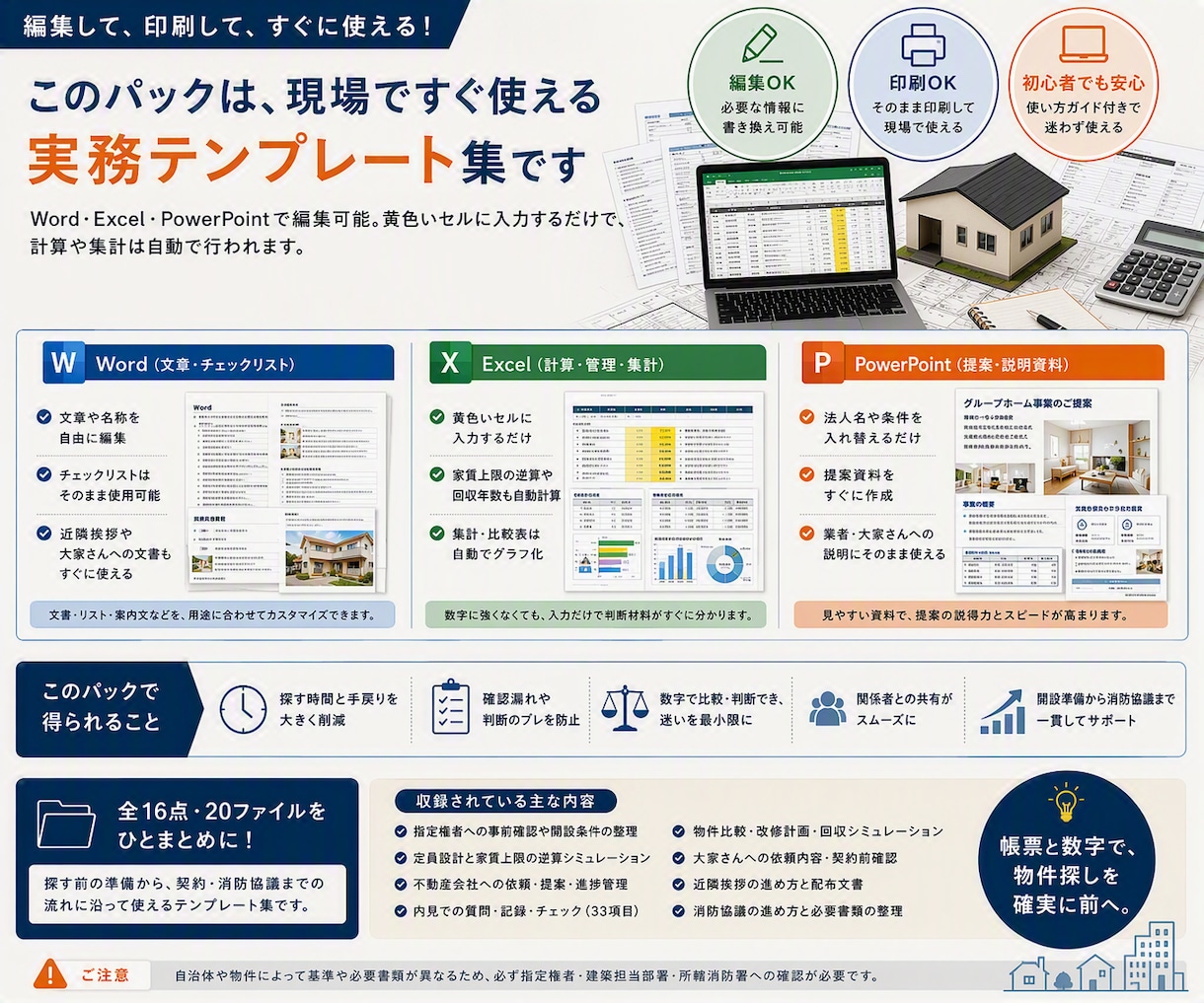 障害者グループホームの物件探し一式をお渡しします 役所への確認から内見・交渉・改修・消防まで16点 イメージ10