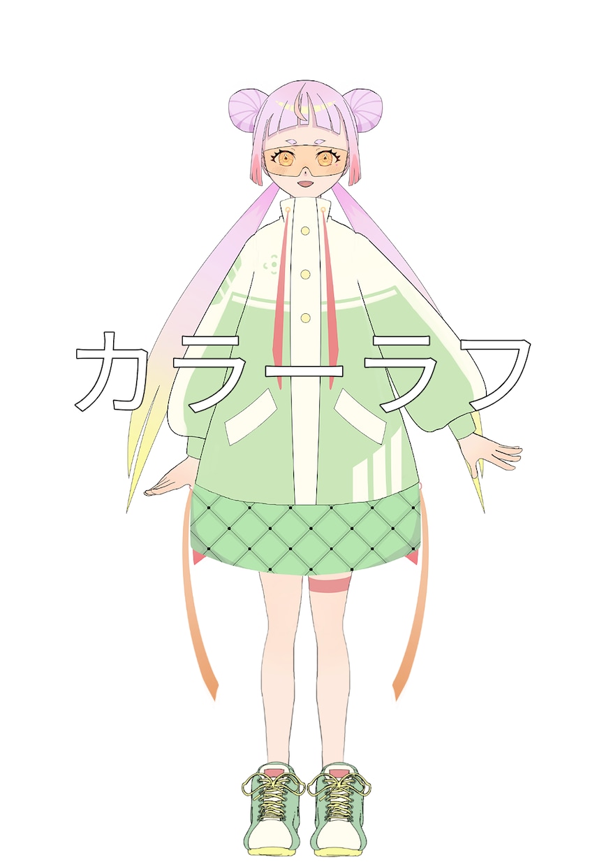 Vtuber向けLive2dモデルおつくりします sampleのため2人まで80,000円。 イメージ4