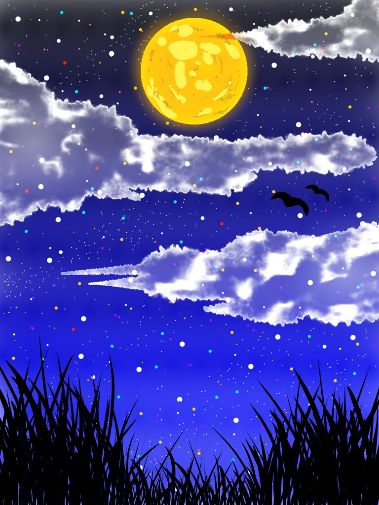 私の絵を提供します 感じ思いついたままに描いています。色鮮やかに イメージ1