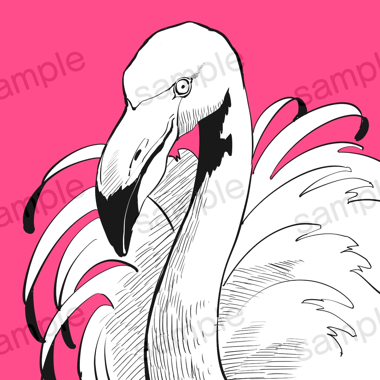 モノクロ、カラーで動物イラスト描きます お好みの動物の絵を作成！SNSアイコンやお店の宣伝用などに イメージ7