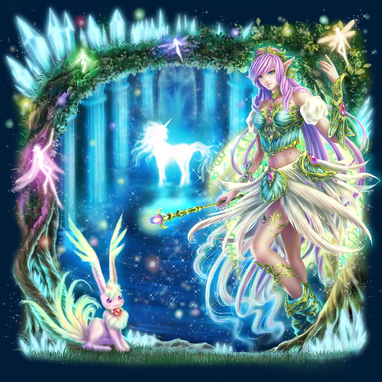 ファンタジー肖像画を制作いたします ファンタジー＆スピリチュアルアート イメージ4
