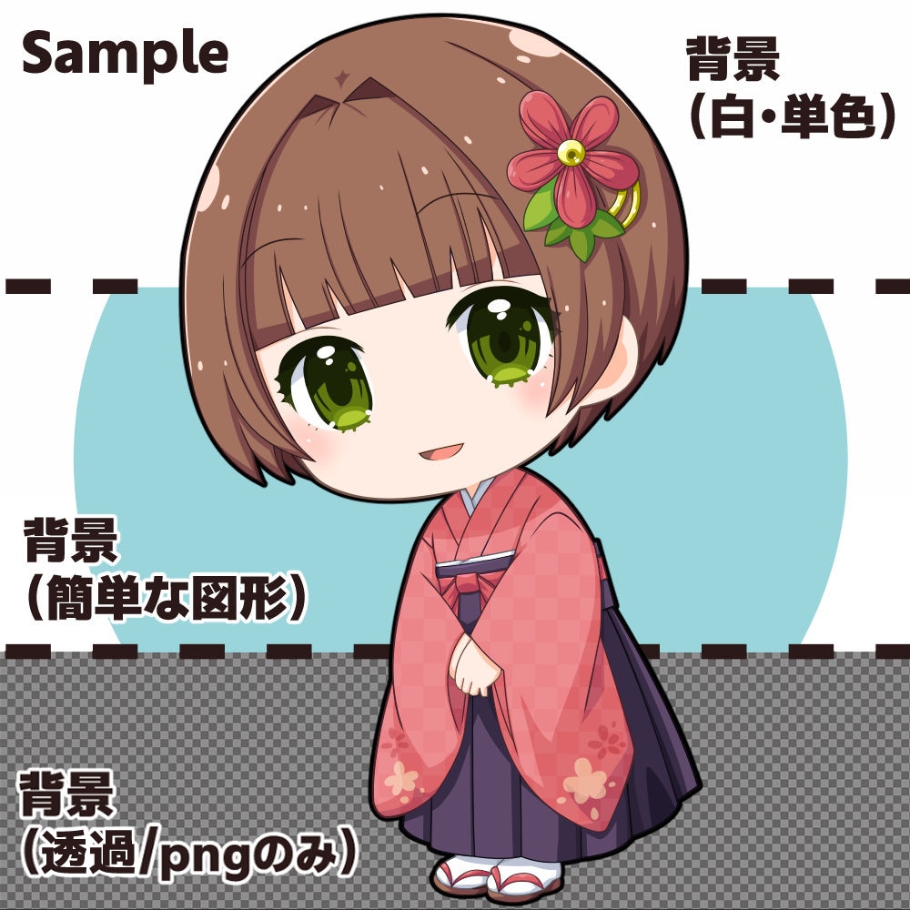 かわいいミニ（SD）キャラ描きます SNSやプレゼントなどに！2頭身～のSDキャラ描きます！ イメージ5