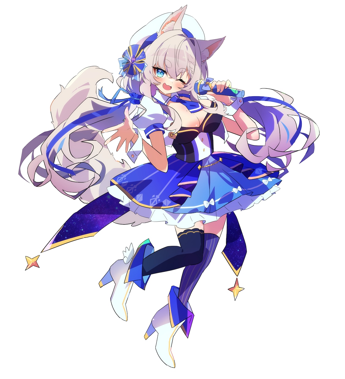 歌ってみた動画の全身立ち絵イラストを作成いたします 動画内で目を惹く歌ってみた全身立ち絵イラストを作成します！ イメージ1