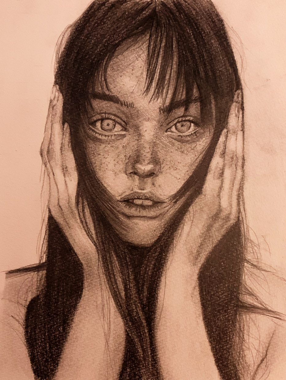 手描きで味のある鉛筆画の似顔絵を作成します 〜手描きの鉛筆画で、写真には無い味を〜 イメージ2