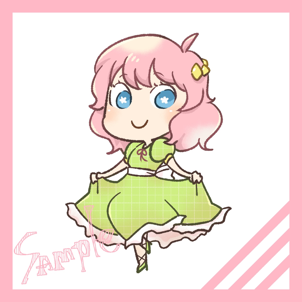 オリジナルSDキャラクター制作（似顔絵可）します 自分オリジナルキャラクターが欲しい方へ。プレゼントにも！ イメージ2