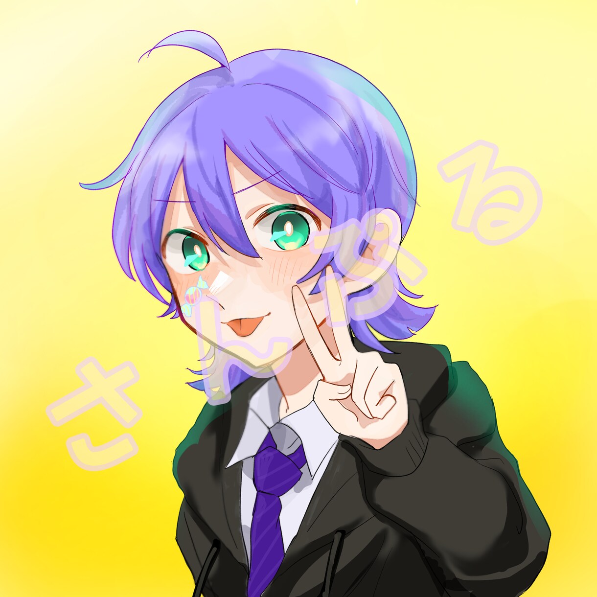 SNSやブログ等のアイコンイラストを制作いたします 色彩豊かなキャラクターを持っている方に特におすすめです。 イメージ1