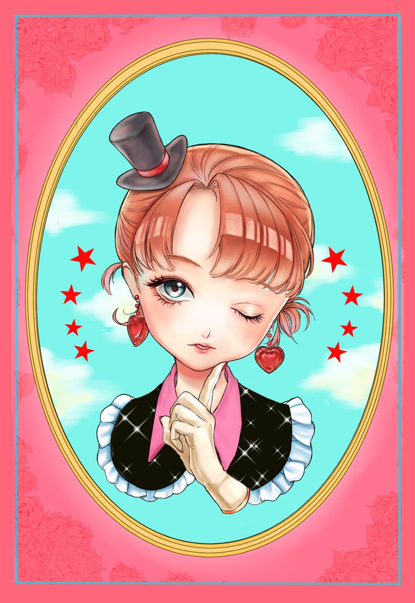 可愛いオリジナルの女の子イラストをお描きします 少しレトロで個性のあるイラストをお描きします！ イメージ3