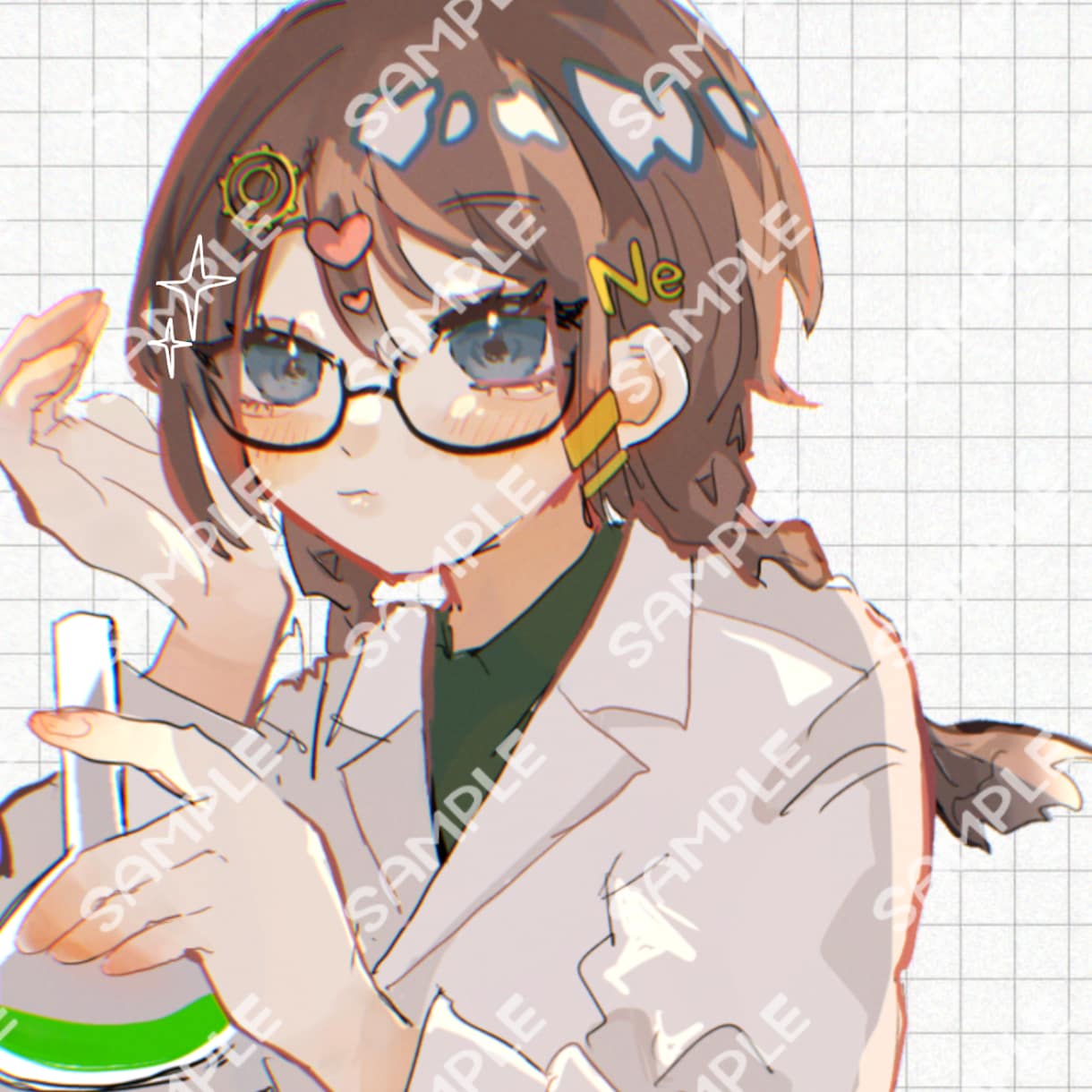 SNSアイコンにぴったり◎イラスト描きます 【修正何度でも】かわいい印象のイラストが好きな方へ！ イメージ2