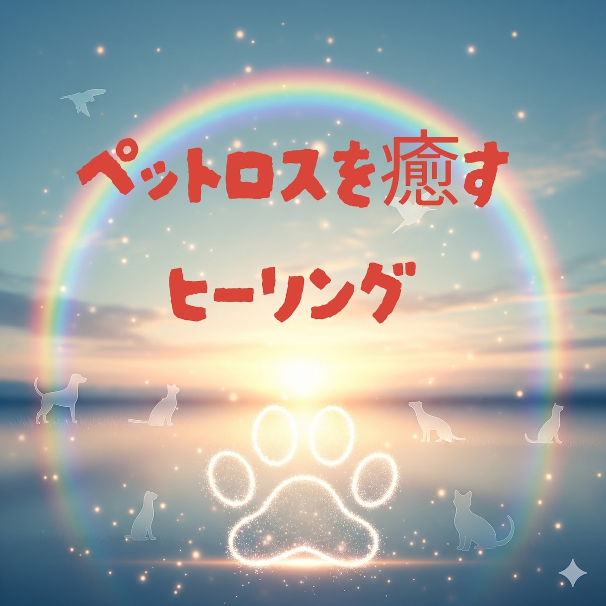 ペットロスの心にそっと寄り添います 〜大切な子を想うあなたへ＊心にやさしい光をお届けします〜 イメージ1