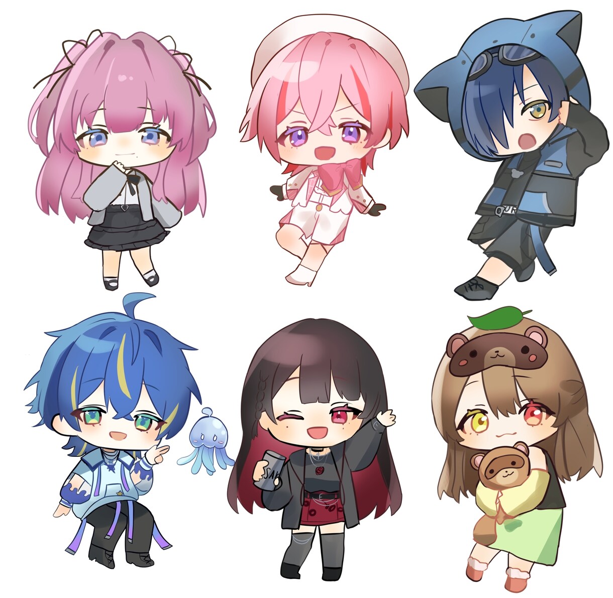 キュートなミニキャラ描きます かわいいデフォルメ・SDイラストをお求めの方はぜひ！ イメージ2