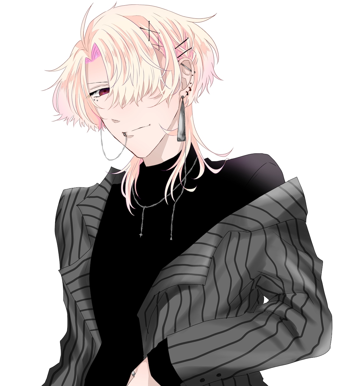 格好良いor可愛いキャラクターを作成いたします (キャラクターシート作成可・透明感あるイラストが得意です！) イメージ4
