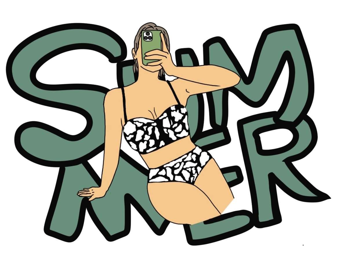 海の女性を描いてます 海と女性の最高のコンビネーション イメージ5