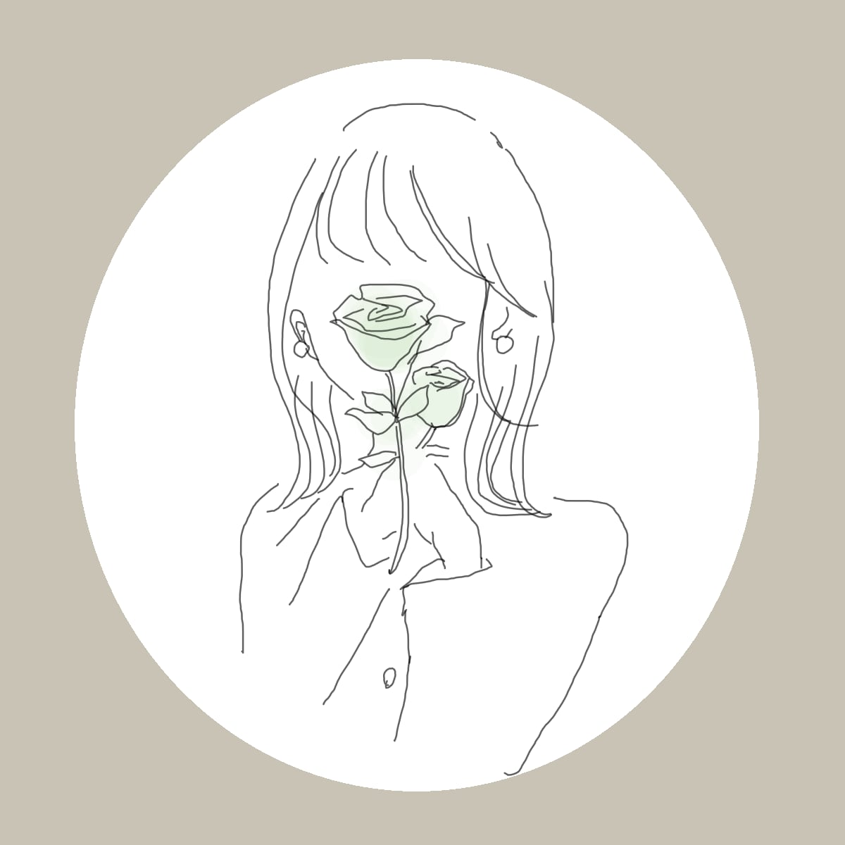 女性線画イラスト描きます 細かい追加料金なしでオーダーメイド♡ イメージ6